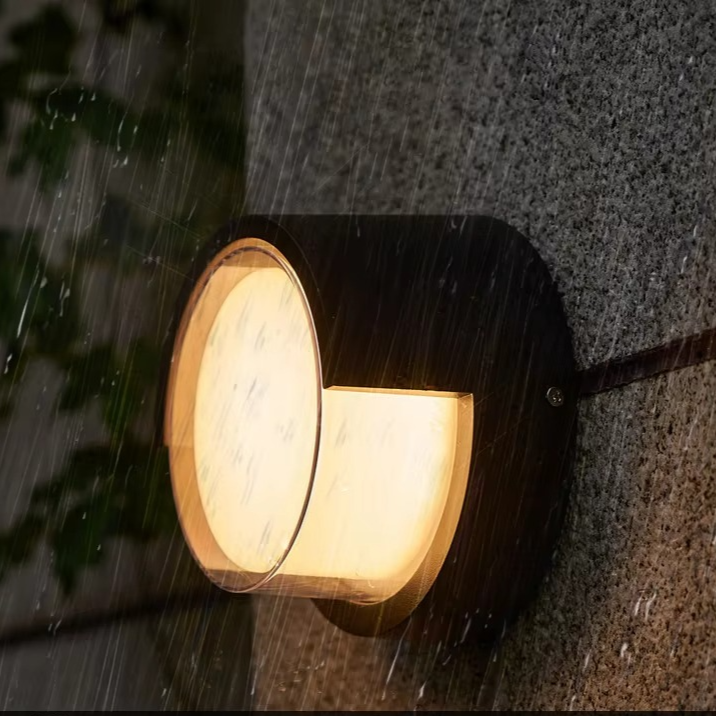 Outdoor Wall Light with Motion Sensor