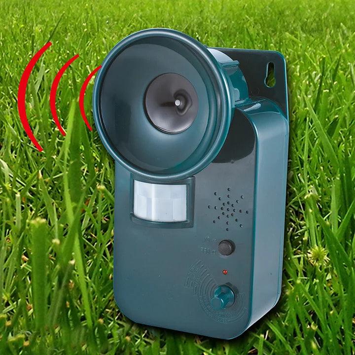 Outdoor Wireless Ultrasonic Animal and Pest Repeller 9V DC