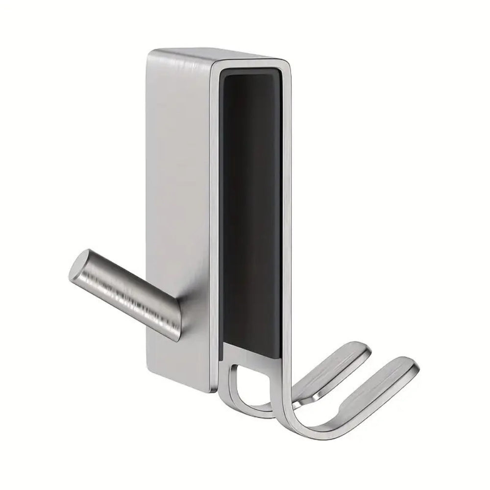 Over-the-Glass Stainless Steel Shower Door Hooks