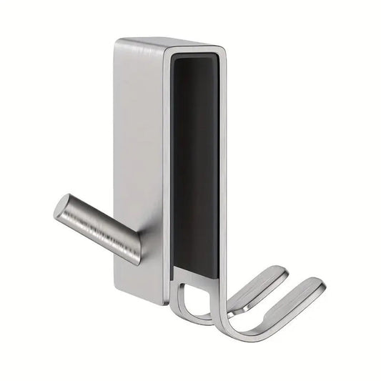 Over-the-Glass Stainless Steel Shower Door Hooks