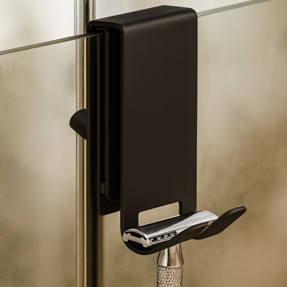 Over-the-Glass Stainless Steel Shower Door Hooks
