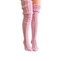 Over-the-Knee Knit Socks