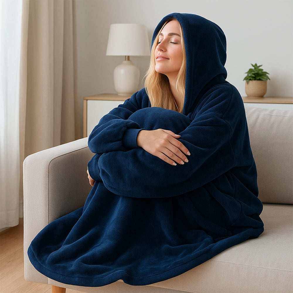 Oversized Hoodie Blanket