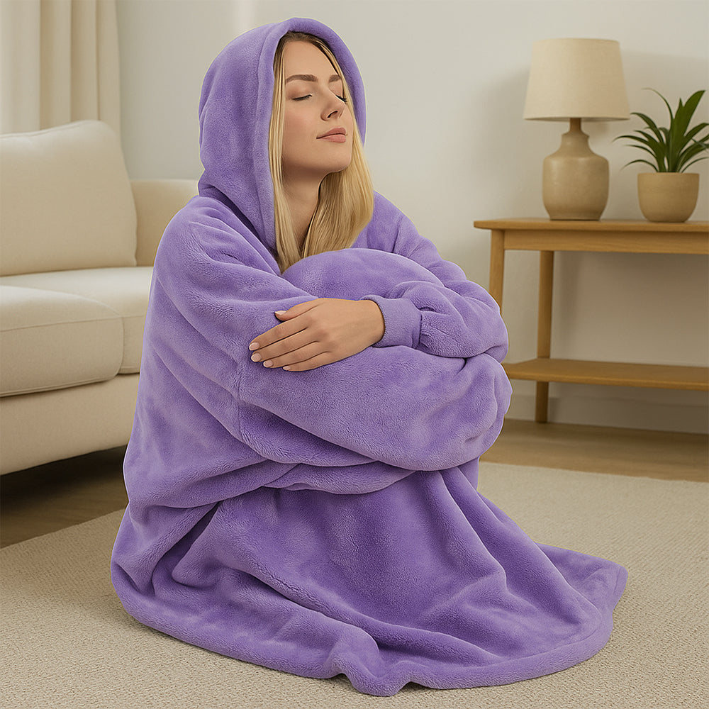 Oversized Hoodie Blanket