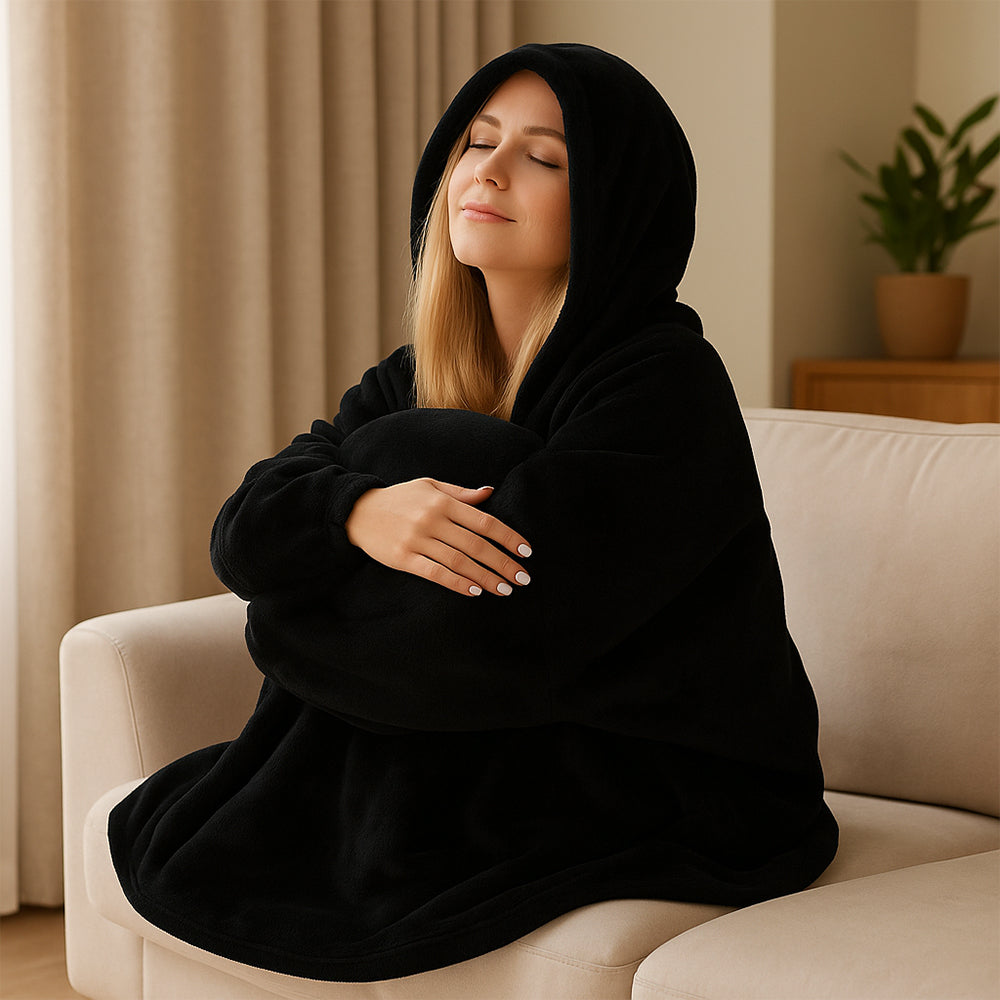 Oversized Hoodie Blanket