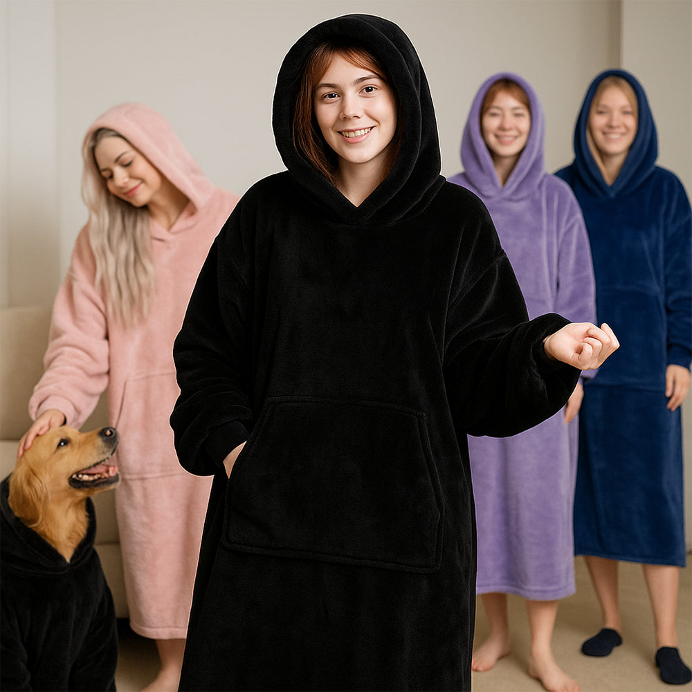 Oversized Hoodie Blanket