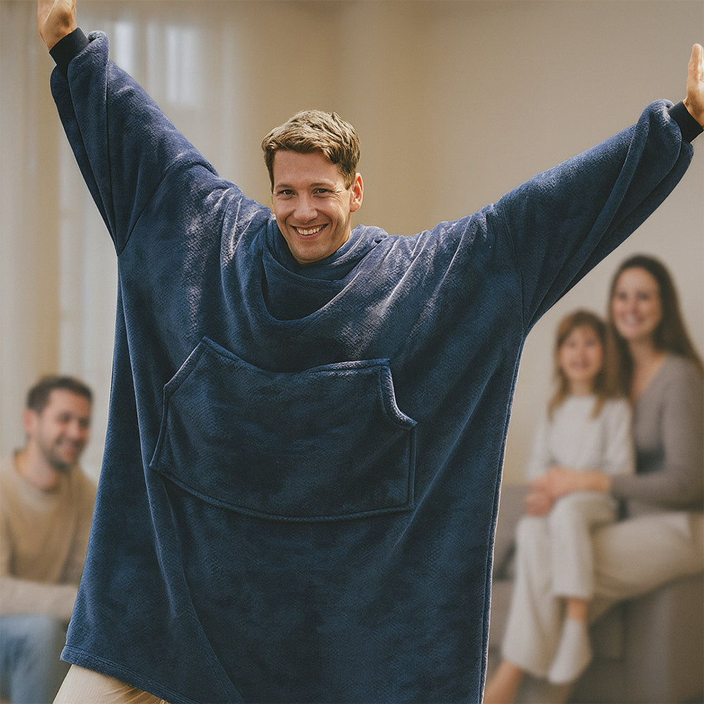 Oversized Hoodie Blanket
