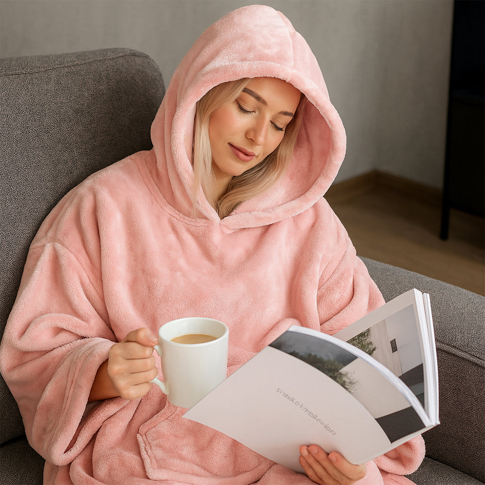 Oversized Hoodie Blanket