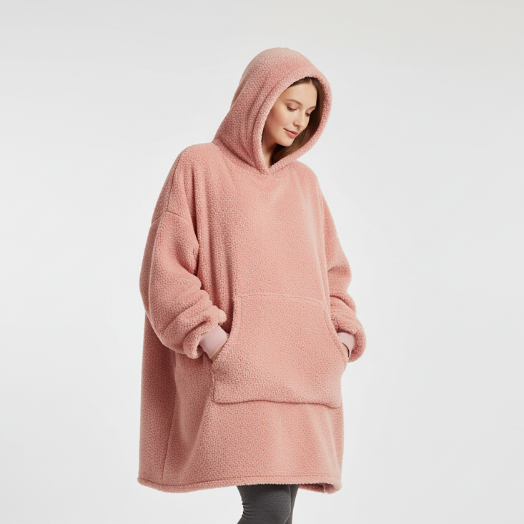 Oversized Hoodie Blanket Robe
