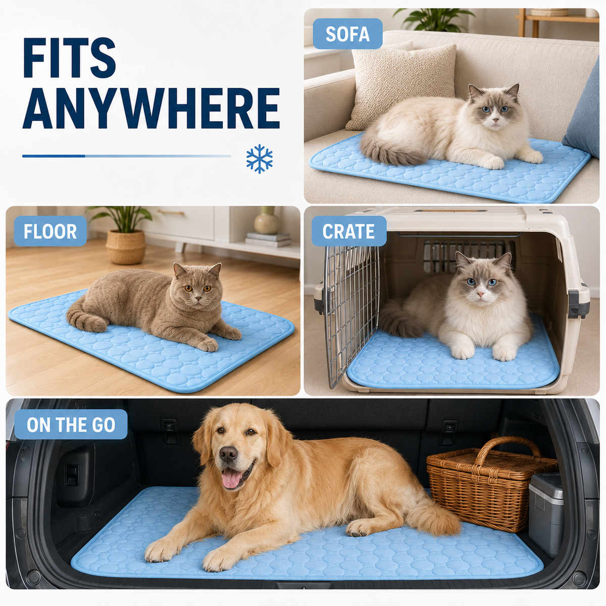 Padded Pet Cooling Mat