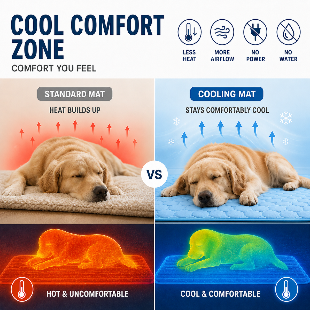Padded Pet Cooling Mat