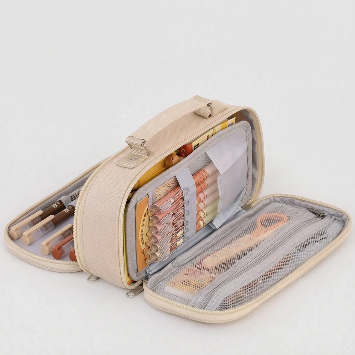 Pencil Case - Smart Layout with Spacious Storage Capacity
