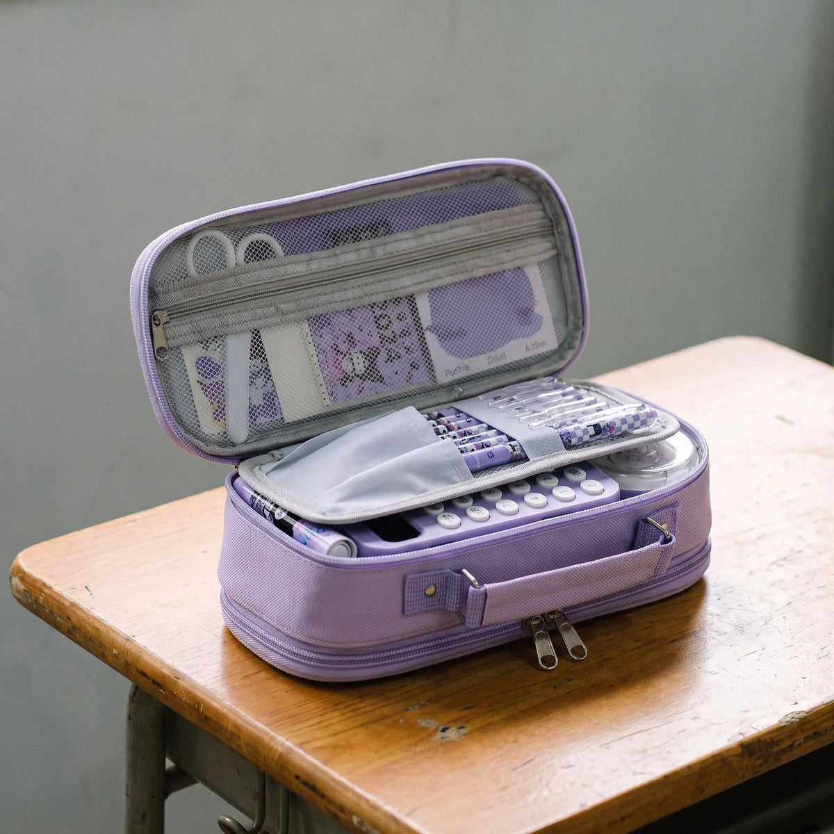 Pencil Case - Smart Layout with Spacious Storage Capacity