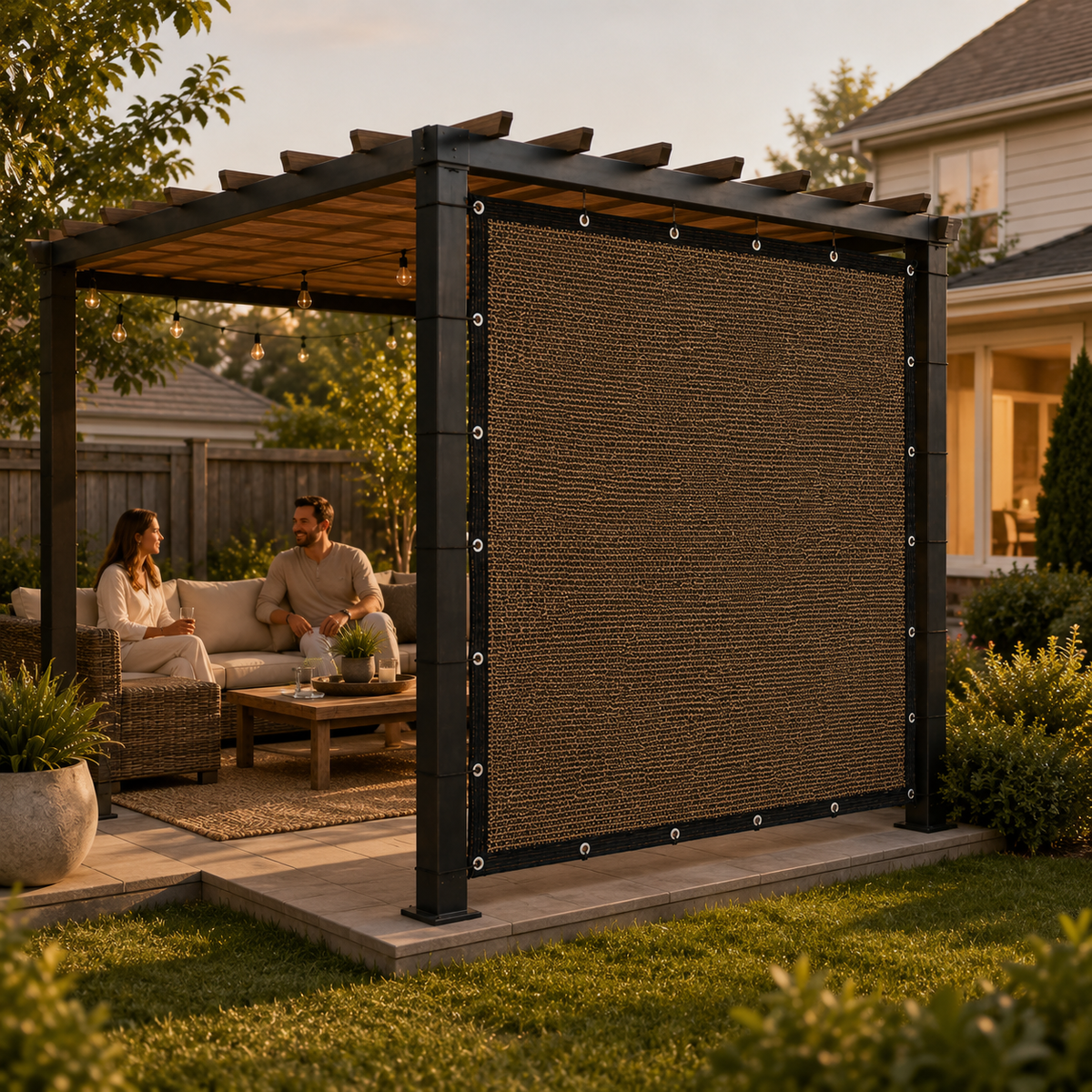 Pergola Side Panel - Gazebo Sidewall Privacy & Sun Screen