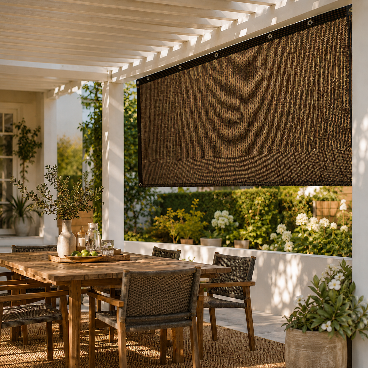 Pergola Side Panel - Gazebo Sidewall Privacy & Sun Screen