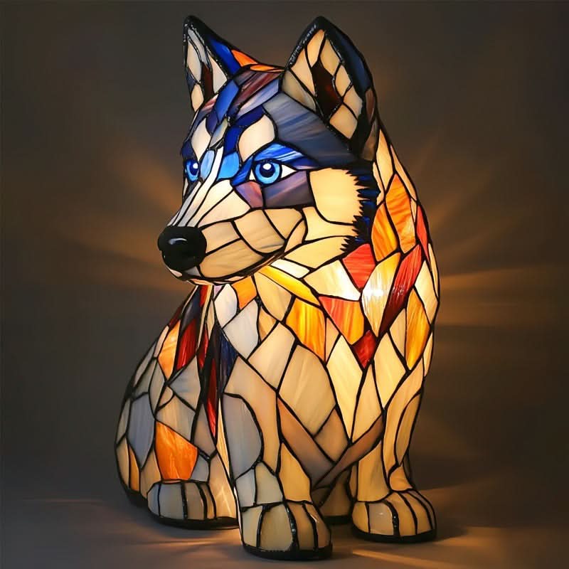 Pet Design Night Light with Warm Light and USB-Powered Switch