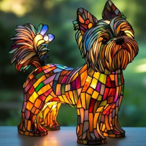 Pet Design Night Light with Warm Light and USB-Powered Switch