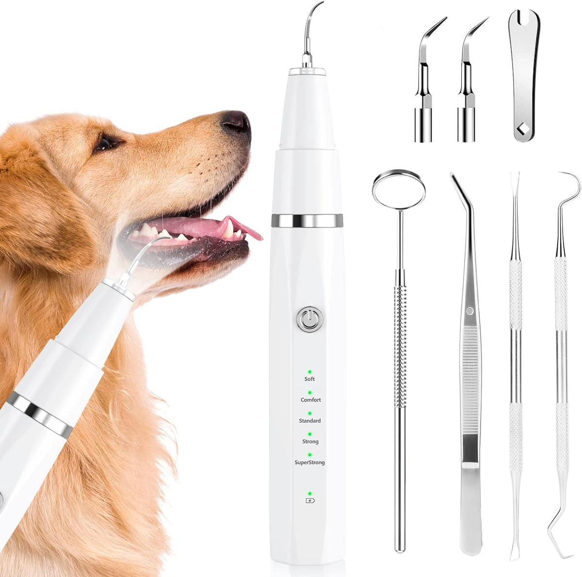 Pet Tartar Remover - Ultrasonic Tooth Cleaner