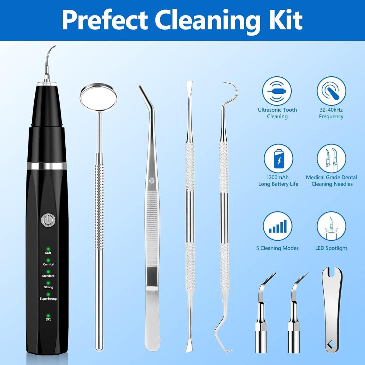Pet Tartar Remover - Ultrasonic Tooth Cleaner