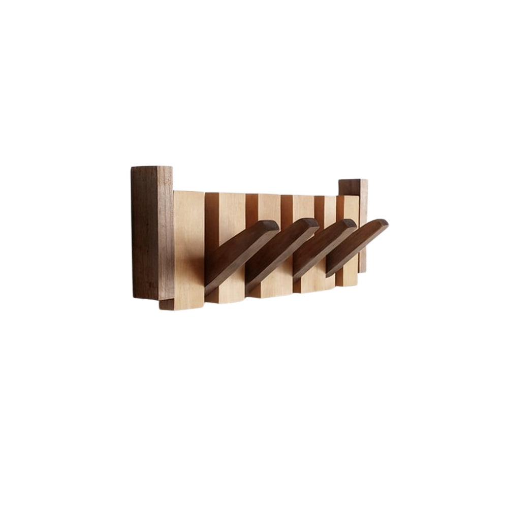 Piano-Inspired Wall-Mounted Coat Rack & Organizer - Modern Design