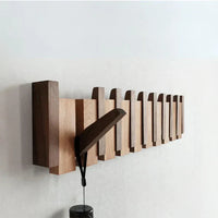 Piano-Style Coat Rack with Flexible Hanging Options