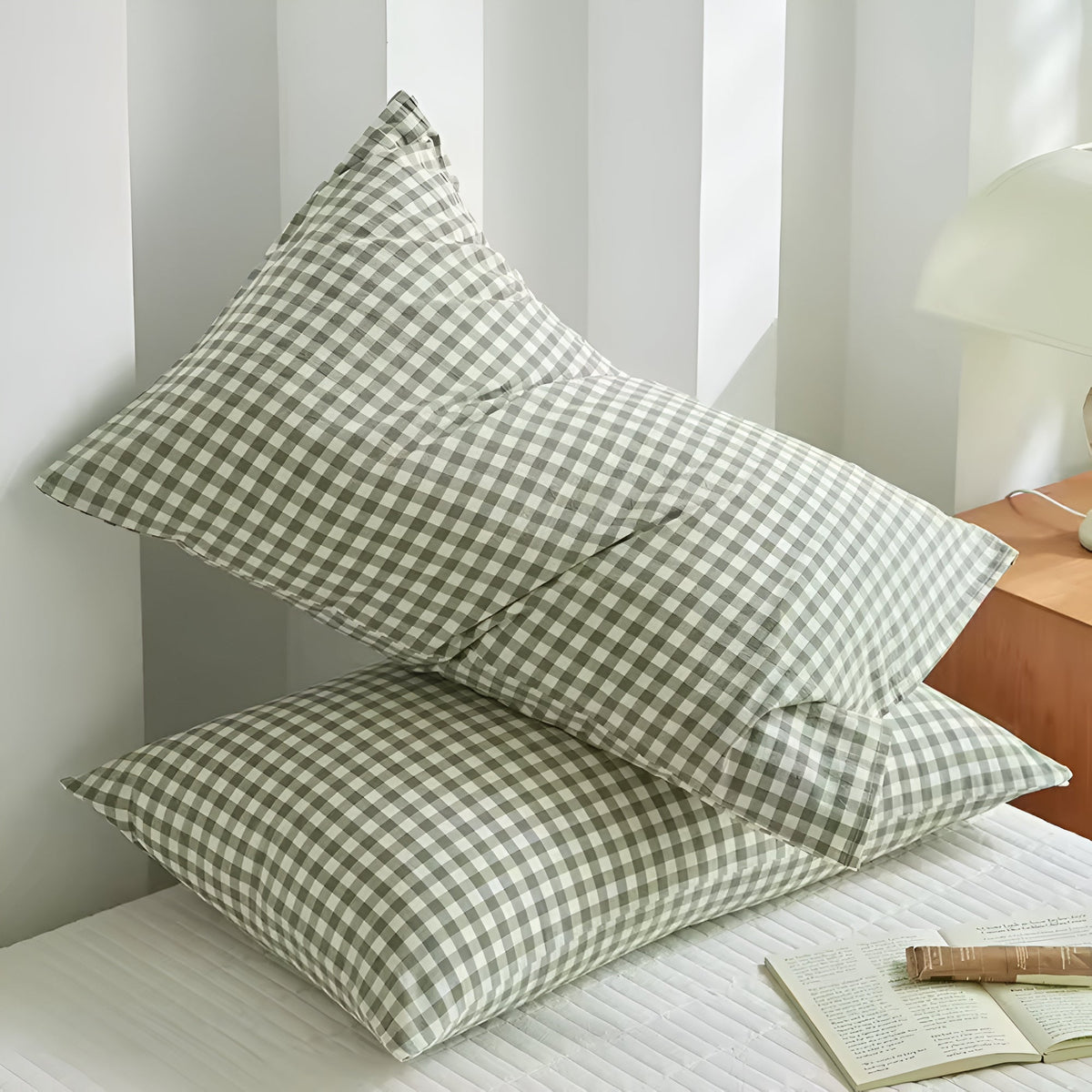 Plaid Checked Pillowcases