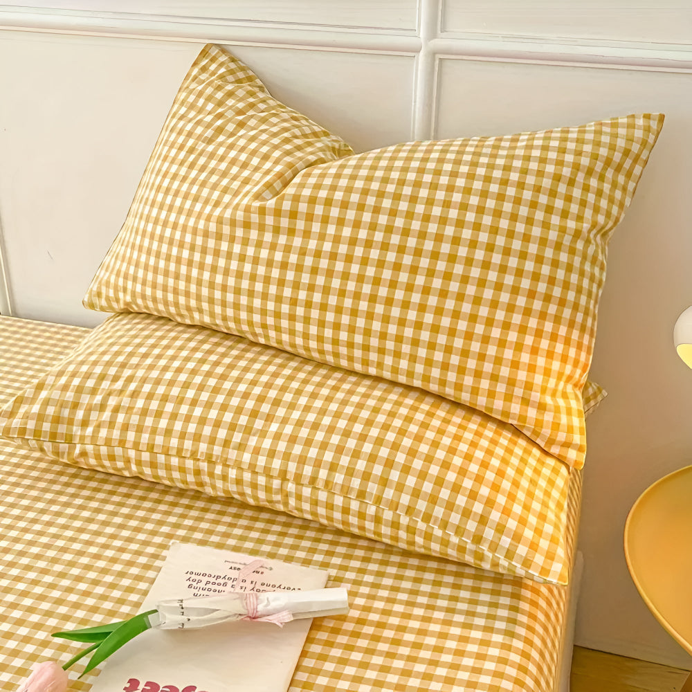 Plaid Checked Pillowcases