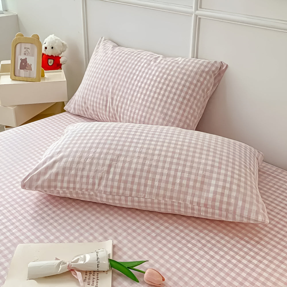 Plaid Checked Pillowcases
