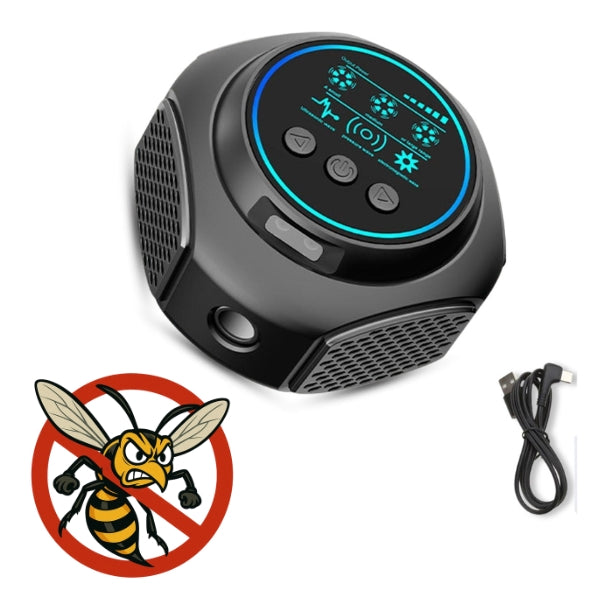 Plug-in Ultrasonic Wasp and Hornet Repellent | Chemical-Free, Silent Protection for Home, Pool, and Patio (Covers 3,200 Sq. Ft.)