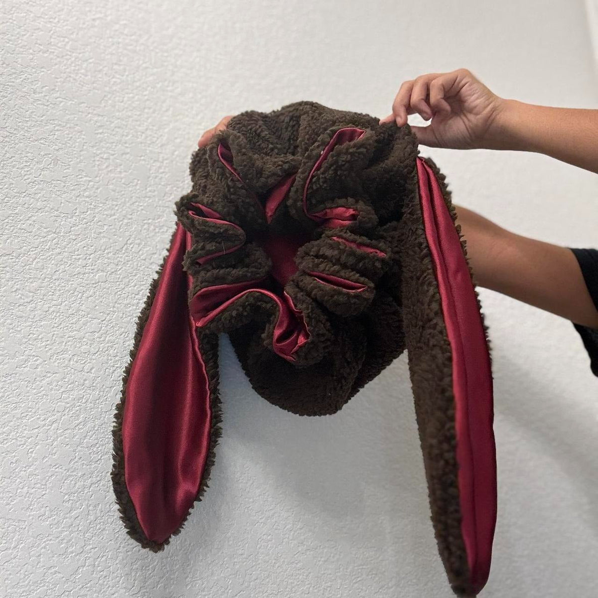 Plush Bunny Hat — Soft and Warm Lined Hat