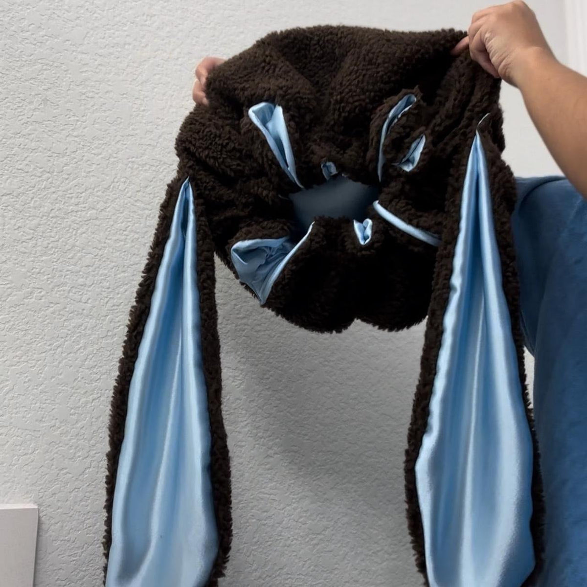 Plush Bunny Hat — Soft and Warm Lined Hat