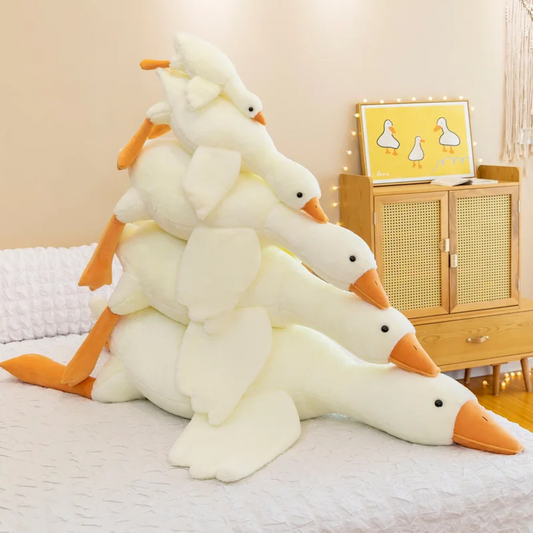 Plush Goose Cuddly Pillow - Super Soft Plush Toy