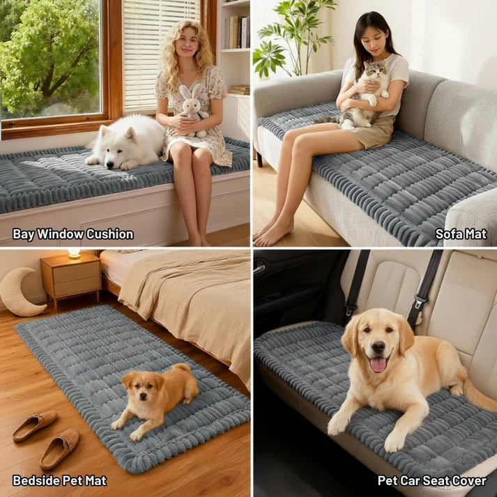Plush Non-Slip Pet Sofa Protector