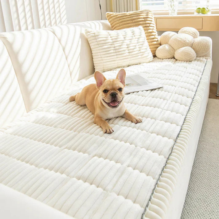 Plush Non-Slip Pet Sofa Protector