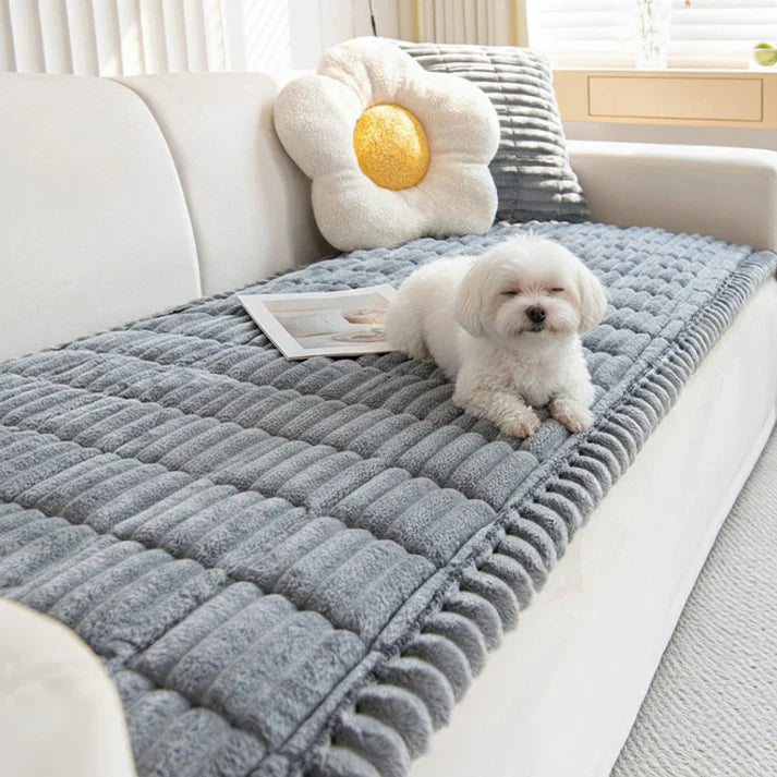 Plush Non-Slip Pet Sofa Protector
