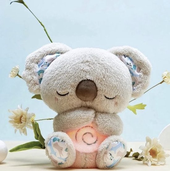 Plush Toy with Breathing Motion and Night Light