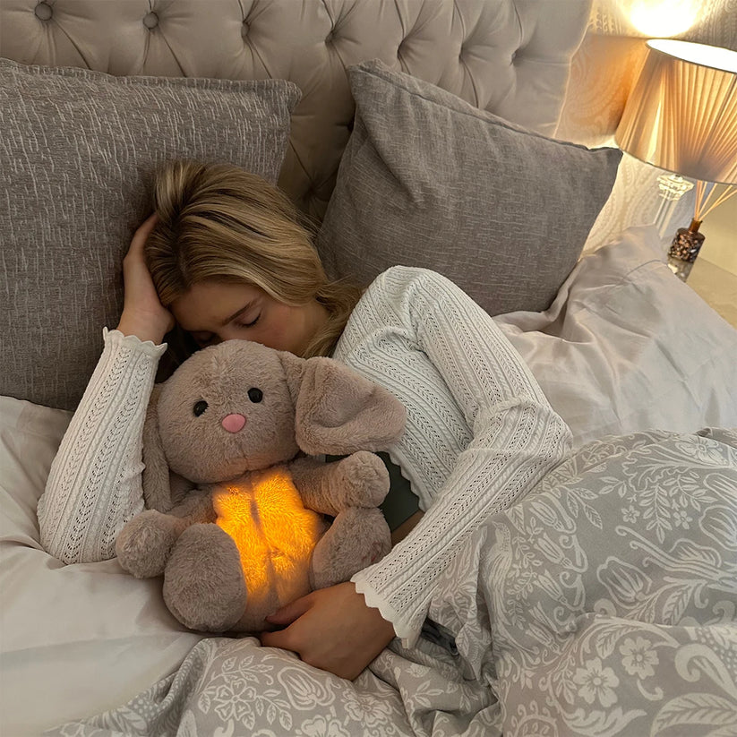 Plush Toy with Breathing Motion and Night Light