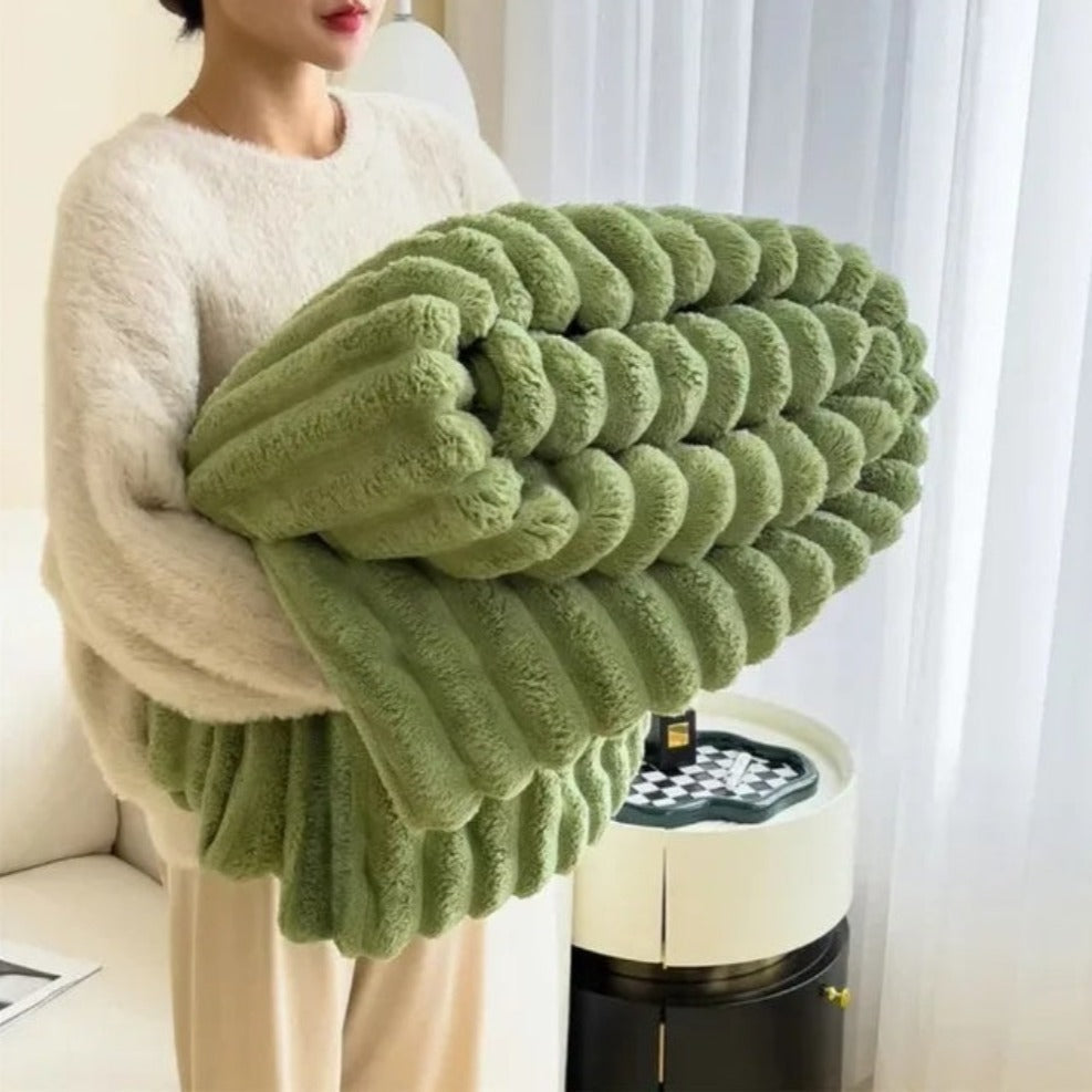 Plush Wave Blanket