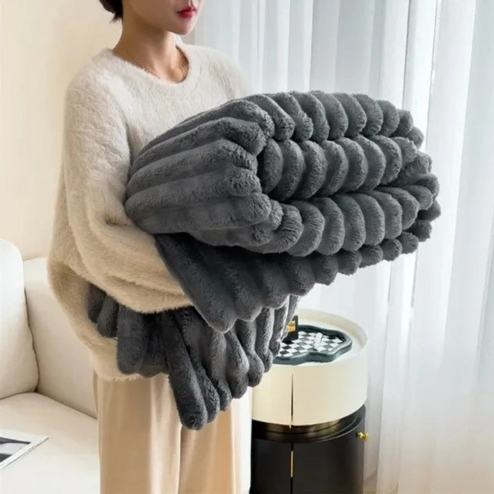 Plush Wave Blanket