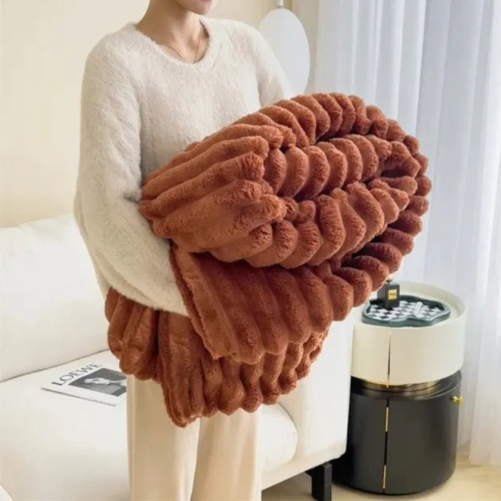 Plush Wave Blanket