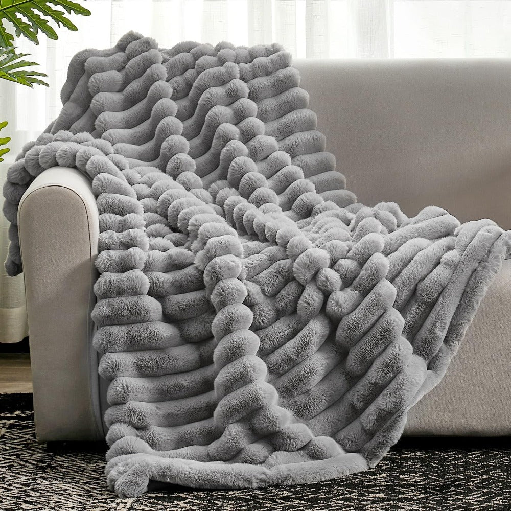 Plush Wave Blanket