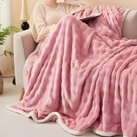 Plush Winter Cozy Blanket – Double-Sided Ultra-Soft Blanket for Sofa and Bed