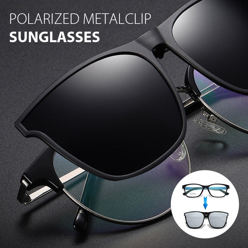 Polarized Clip-On Foldable Sunglasses