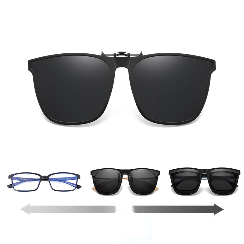 Polarized Clip-On Foldable Sunglasses
