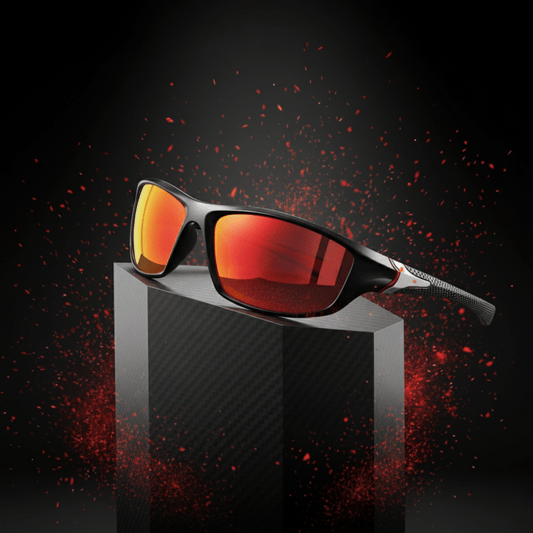 Polarized Sunglasses with UV400 Protection and Rubber Grip