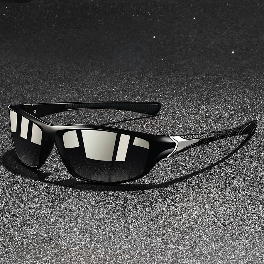 Polarized Sunglasses with UV400 Protection and Rubber Grip