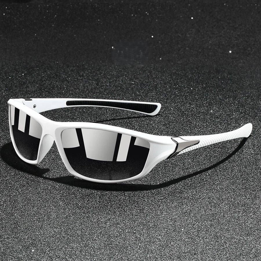 Polarized Sunglasses with UV400 Protection and Rubber Grip