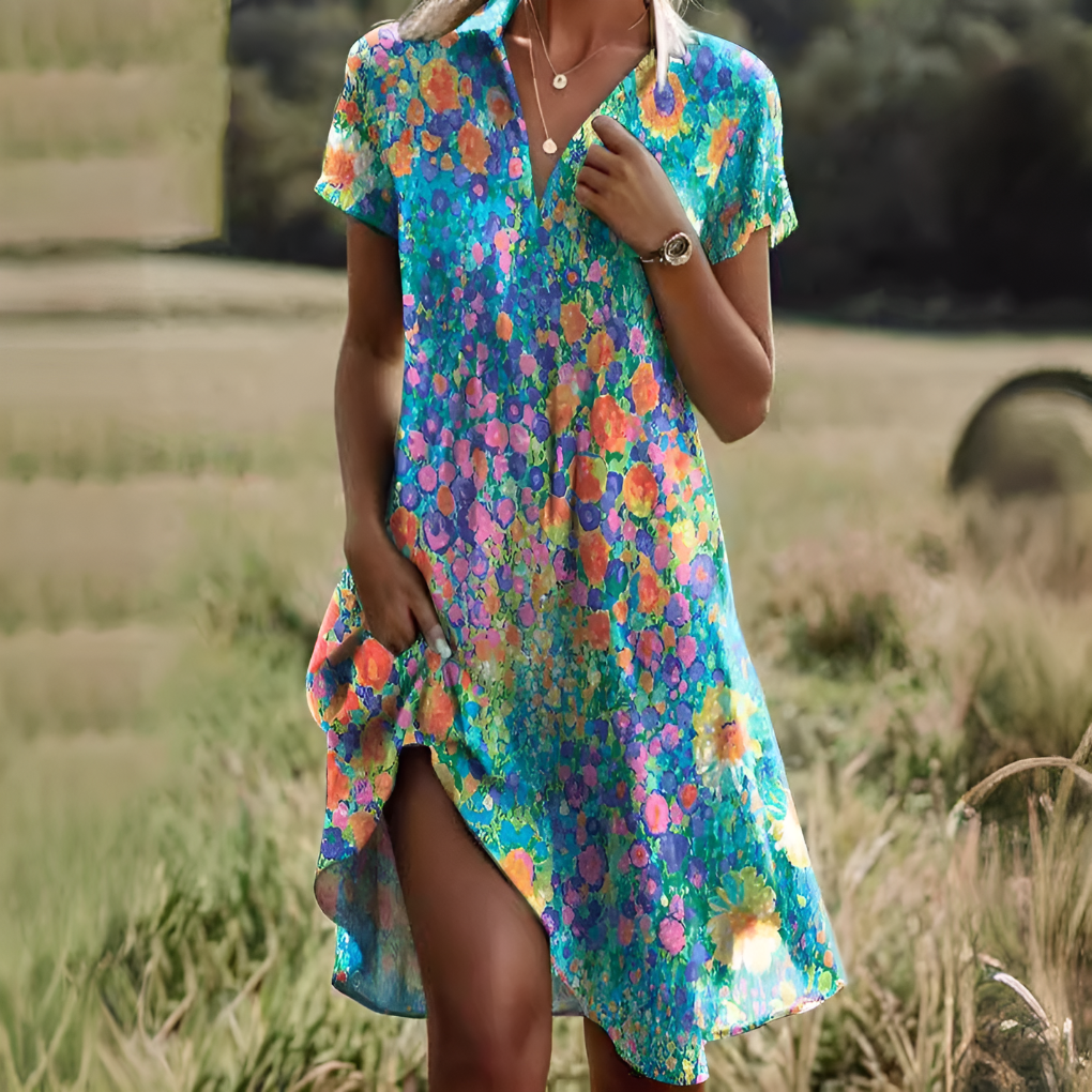 Polka Dot Midi Dress