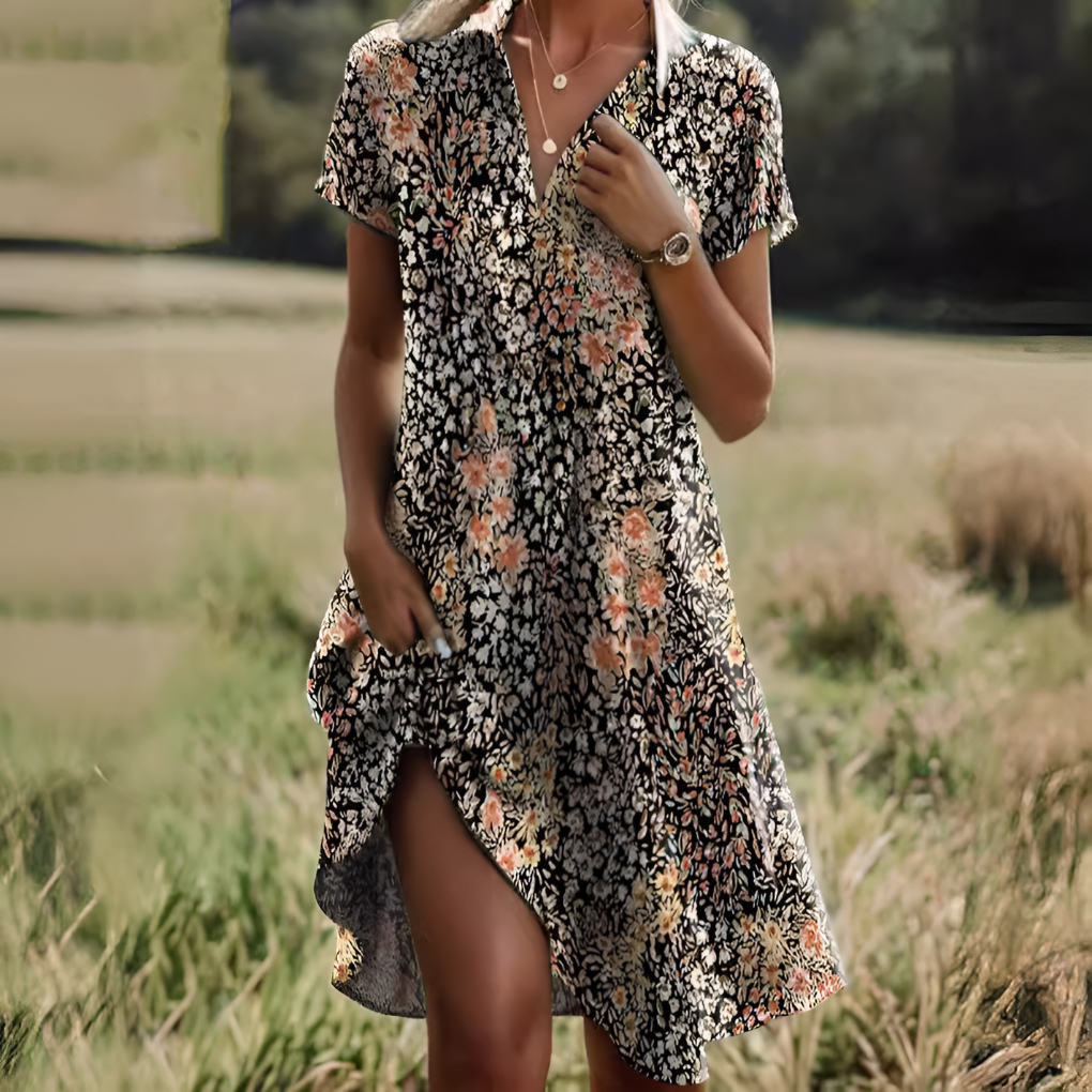 Polka Dot Midi Dress