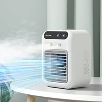 Portable 3-in-1 Cooling Fan with 2 Mist Speeds